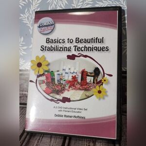 Floriani Embroidery Basic To Beautiful Stabilizing Techniques 2 DVD Set [DVD]